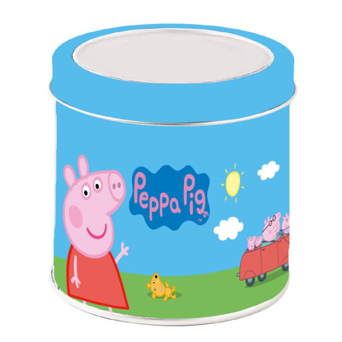 Ρολόι Χειρός Peppa Pig Αναλογικό σε Μεταλλικό Κουτί