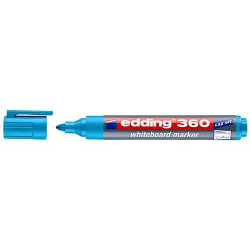 Μαρκαδόρος Edding 360 Λευκού Πίνακα Γαλάζιος 1,5-3mm