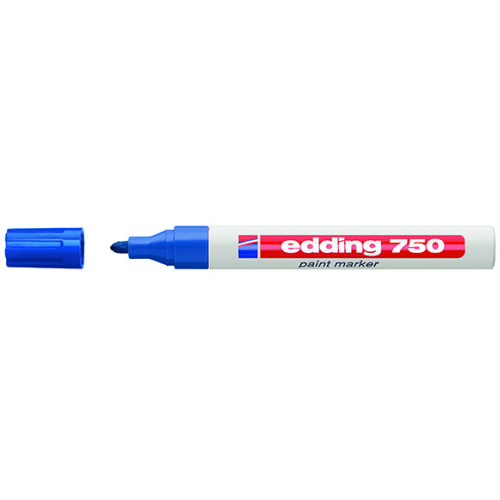 Μαρκαδόρος Edding 750 Λαδιού 4mm Μπλε