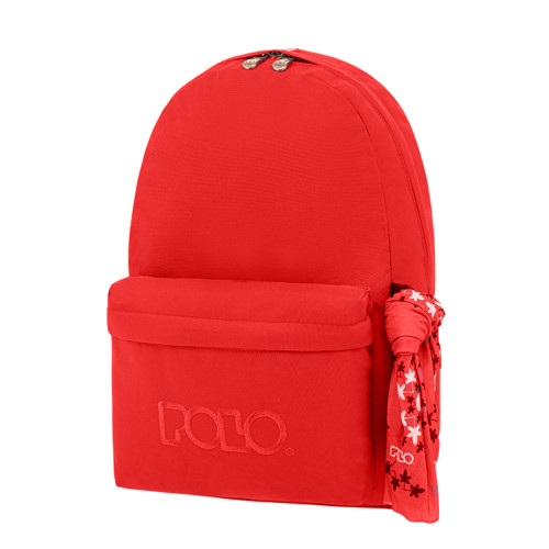 Σχολική Τσάντα Polo Original Scarf Κόκκινη 901135-3000 2023