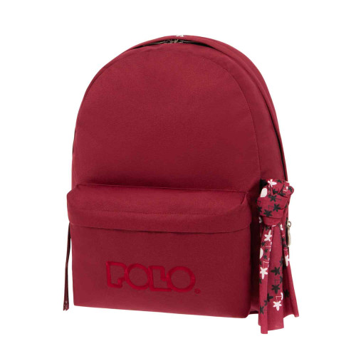 Σχολική Τσάντα Polo Original Scarf Μπορντό 901135-4100 2023