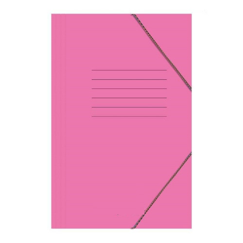 Φάκελος με Λάστιχο και Αυτιά A4 Ροζ
