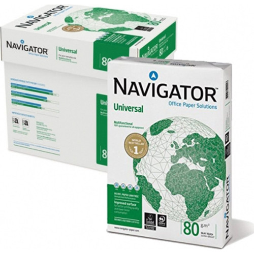 Χαρτί εκτύπωσης Navigator Universal A4 80gr/m² 2500 φύλλα (5 Πακέτα)