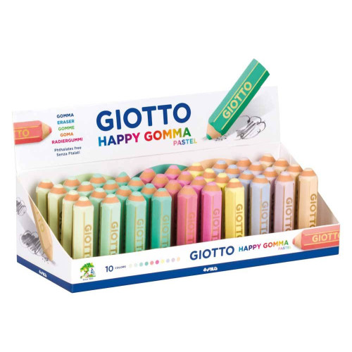  Γόμα Giotto Happy Pastel