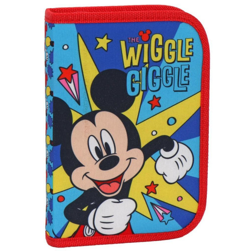 Κασετίνα Μονή Γεμάτη Disney Mickey Mouse Wiggle Giggle Must