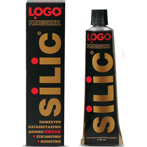 Κόλλα LOGO Professional Silic Λευκή 85ml