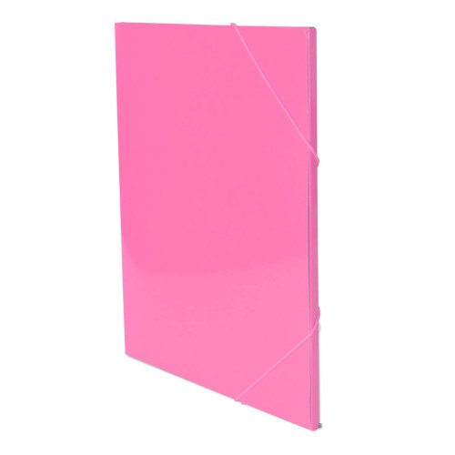 Salko Κουτί Λάστιχο Πλαστικοποιημένο με ράχη 1.5cm Ροζ