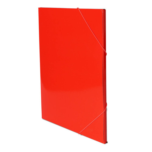 Salko Κουτί Λάστιχο Πλαστικοποιημένο με ράχη 1.5cm Κόκκινο