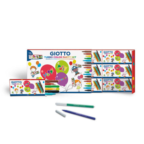 Μαρκαδόροι Giotto Party Gifts Turbo Color