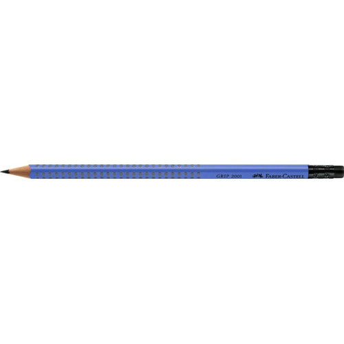 Μολύβι Faber-Castell Grip 2001 HB με Γόμα Μπλε