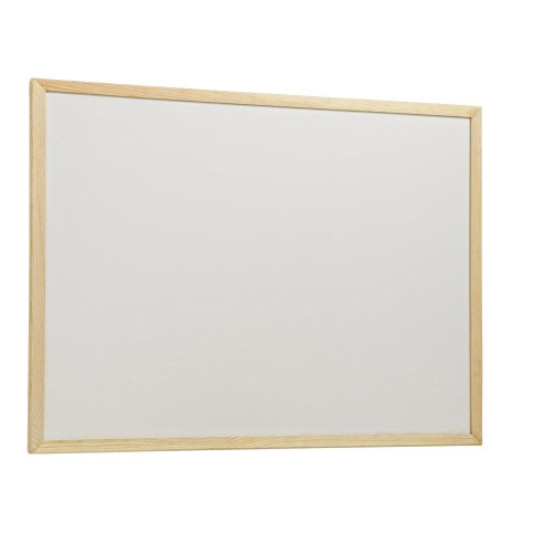 Άσπρος Πίνακας με ξύλινο πλαίσιο 30x40