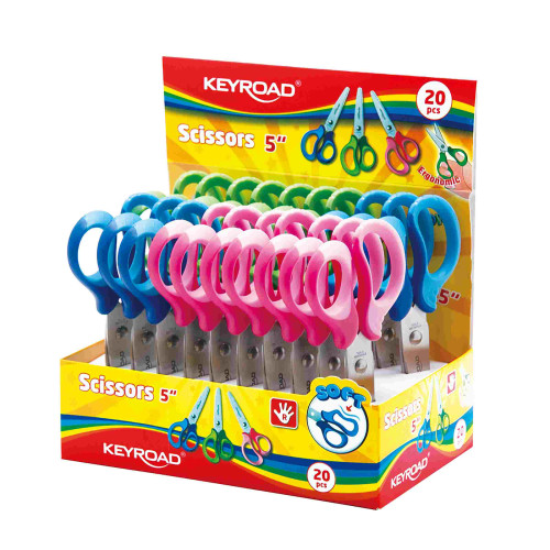Ψαλίδι Παιδικό Keyroad 5cm Soft Handle σε 3 Χρώματα