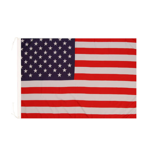 Σημαία Αμερικής Πολυεστερικό Δίχτυ με Κρίκους για Κοντάρι 75x100cm
