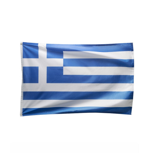 Σημαία Ελληνική Πολυεστερική Με Κρίκους Για Κοντάρι 70x100cm