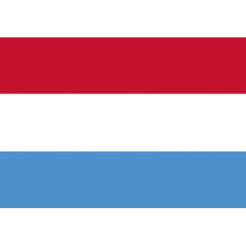 Σημαία Λουξεμβούργου Πολυεστερικό Νάιλον με Κρίκους για Κοντάρι 35x50cm