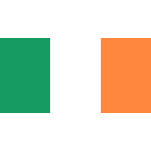 Σημαία Ιρλανδίας Πολυεστερικό Νάιλον με Σχοινί για Κοντάρι 35x50cm