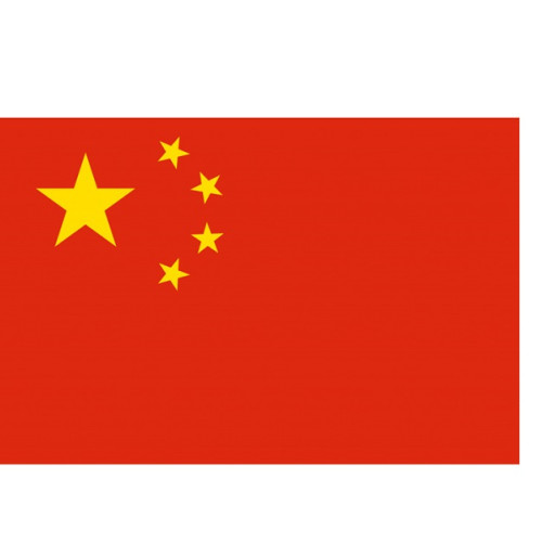Σημαία Κίνας Πολυεστερικό Δίχτυ με Κρίκους για Κοντάρι 100x150cm