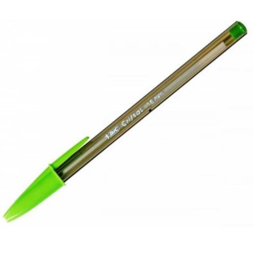Στυλό Bic Cristal Fun Ballpoint 1.6mm Λαχανί 