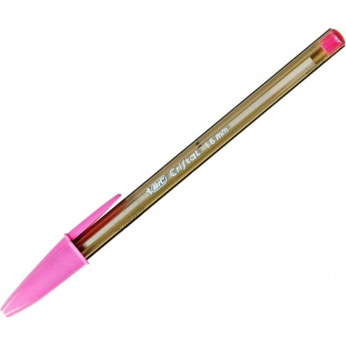 Στυλό Bic Cristal Fun Ballpoint 1.6mm Ροζ 