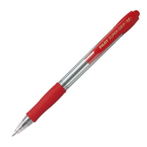 Στυλό Pilot Super Grip Ballpoint 1.0mm Κόκκινο