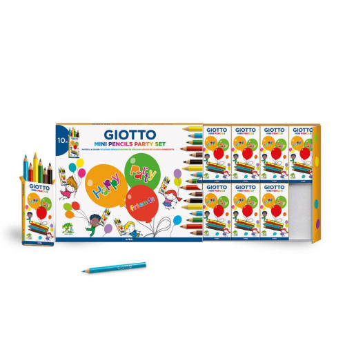 Ξυλομπογιές Giotto Party Gifts Mini Pencils 